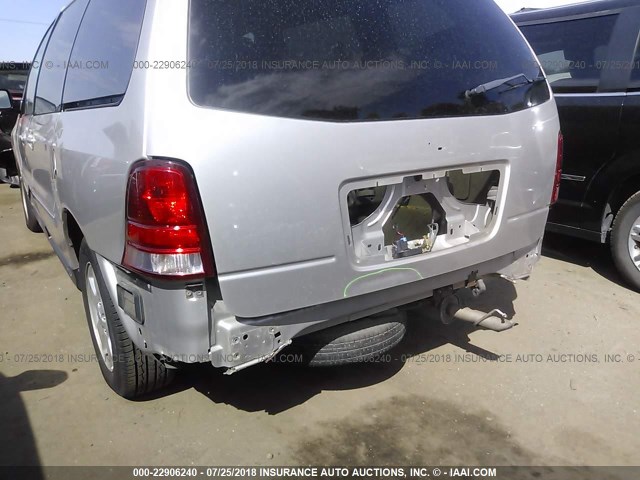 2FMZA57665BA77372 - 2005 FORD FREESTAR SES SILVER photo 6