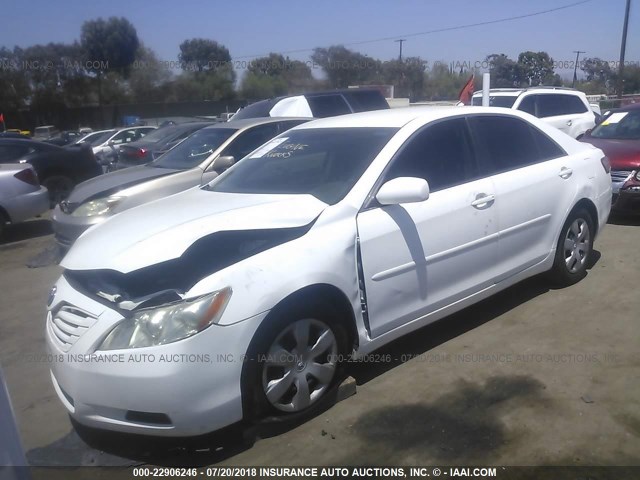 4T4BE46K78R041306 - 2008 TOYOTA CAMRY CE/LE/XLE/SE WHITE photo 2