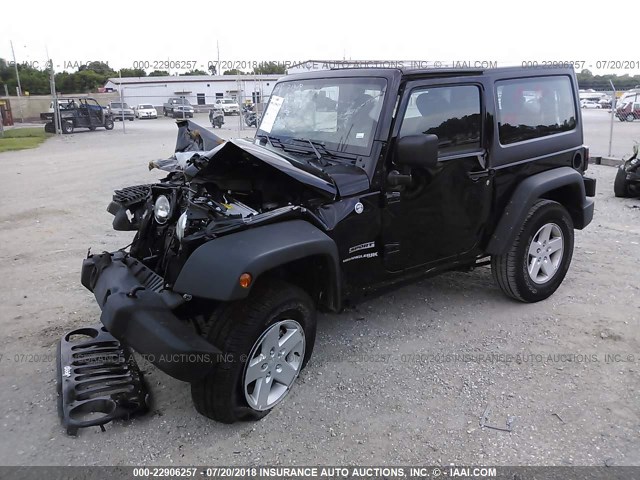 1C4GJWAG8JL929668 - 2018 JEEP WRANGLER SPORT 黑色 照片 2