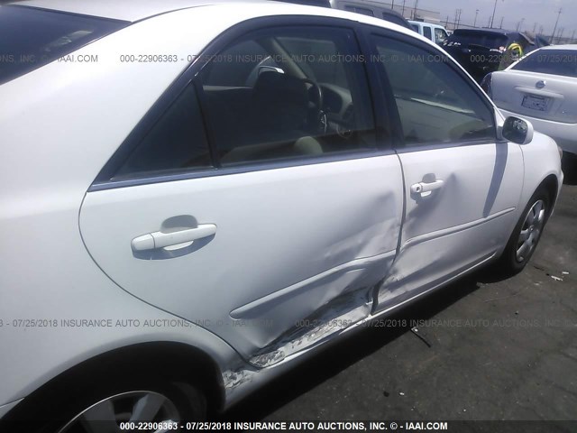 JTDBE32K430156248 - 2003 TOYOTA CAMRY LE/XLE 白色 照片 6