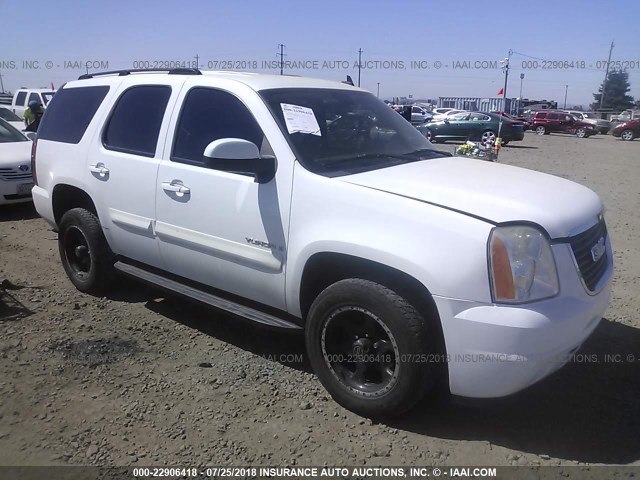 1GKFK13047J227271 - 2007 GMC YUKON WHITE photo 1