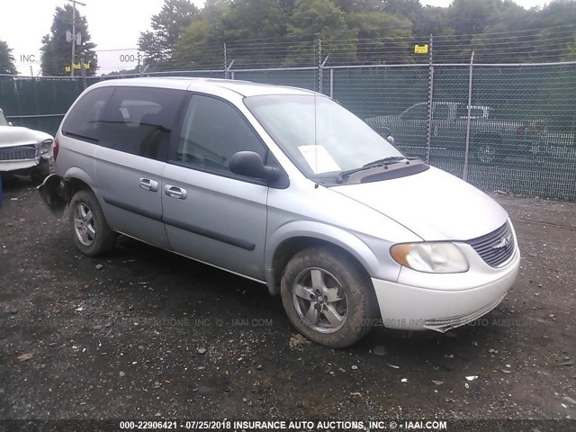 1D4GP45R46B571869 - 2006 DODGE CARAVAN SXT SILVER photo 1