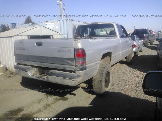 3B7KF23W3VM557511 - 1997 DODGE RAM 2500 SILVER photo 4