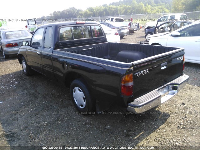 4TAVL52N4WZ054145 - 1998 TOYOTA TACOMA XTRACAB BLACK photo 3