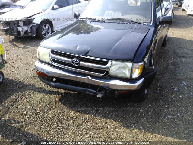 4TAVL52N4WZ054145 - 1998 TOYOTA TACOMA XTRACAB BLACK photo 6