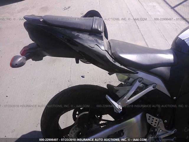 JH2PC4006CK501021 - 2012 HONDA CBR600 RR BLACK photo 6