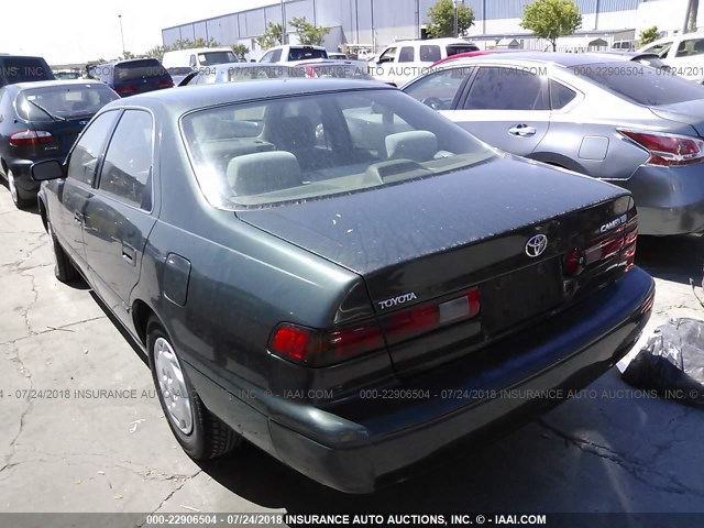 4T1BG22K6XU560635 - 1999 TOYOTA CAMRY CE/LE/XLE 绿色 照片 3