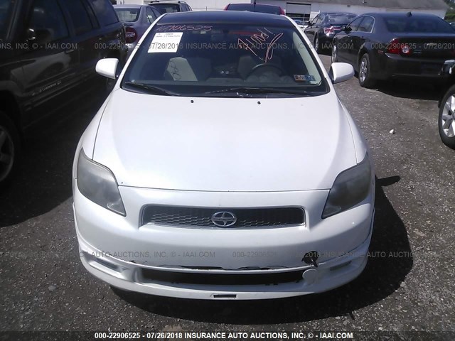 JTKDE167670211848 - 2007 TOYOTA SCION TC 白色 照片 6