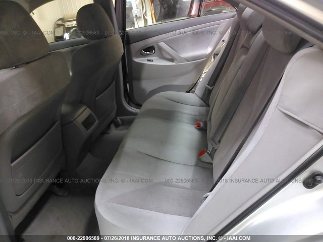 4T1BF3EK2AU008691 - 2010 TOYOTA CAMRY SE/LE/XLE 银色 照片 8
