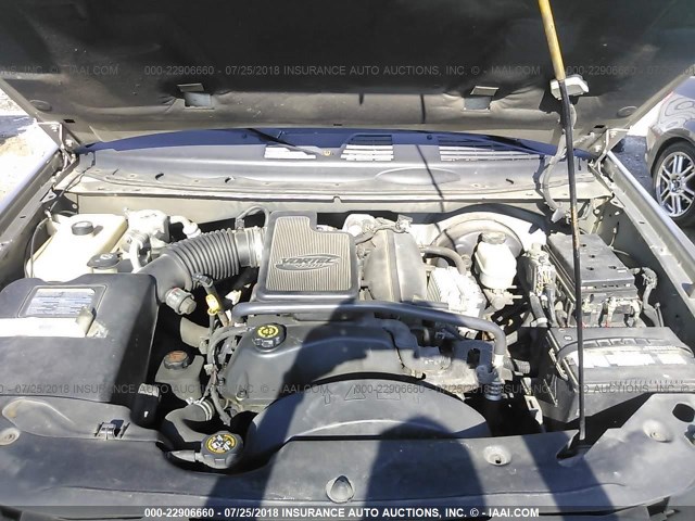 1GNDT13S822343505 - 2002 CHEVROLET TRAILBLAZER  TAN photo 10