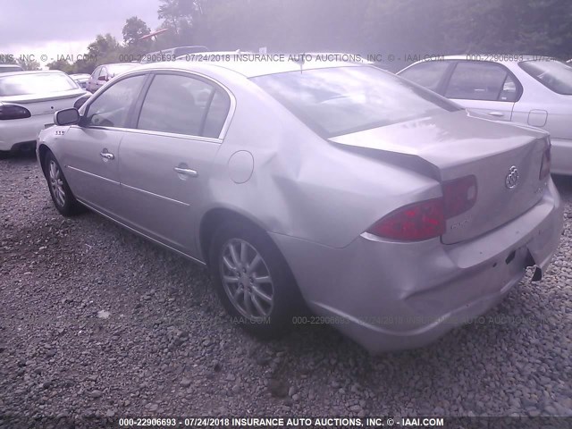 1G4HD57286U233486 - 2006 BUICK LUCERNE CXL GRAY photo 3