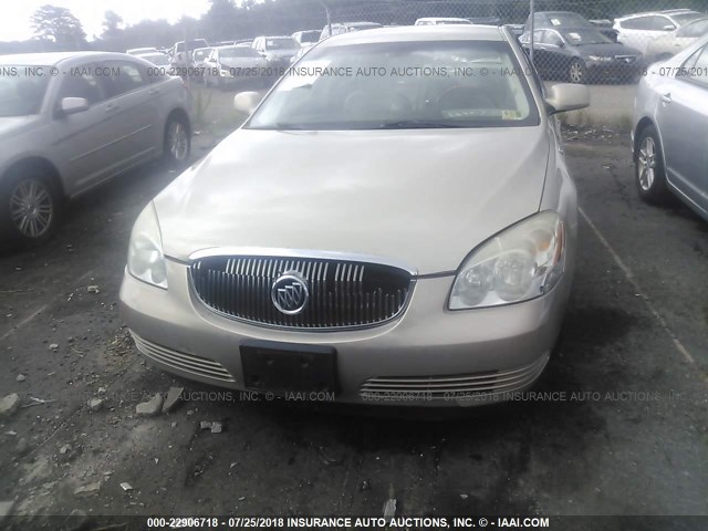 1G4HD57228U168525 - 2008 BUICK LUCERNE CXL GOLD photo 6