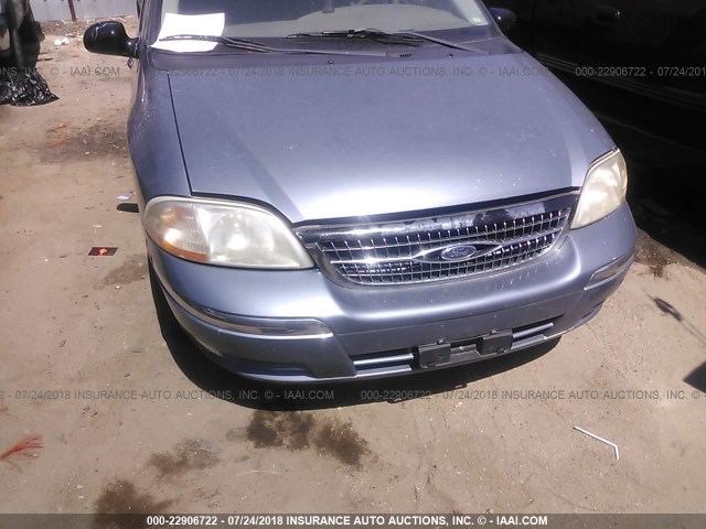 2FMDA5245XBB75506 - 1999 FORD WINDSTAR SE BLUE photo 6