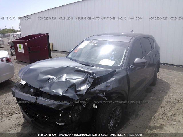 JM3KFACL9H0149089 - 2017 MAZDA CX-5 TOURING Серый фото 2