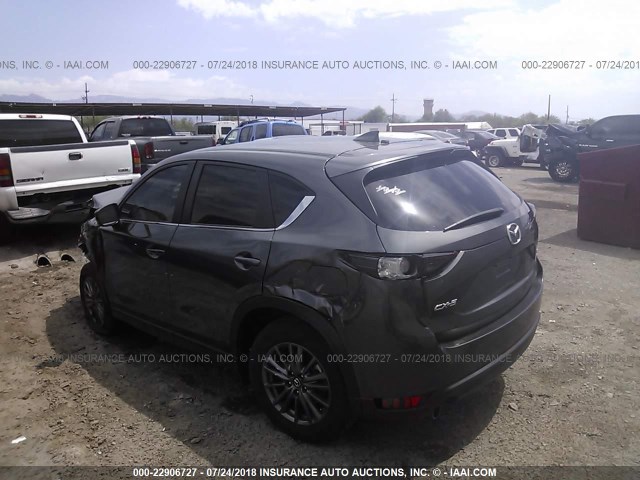 JM3KFACL9H0149089 - 2017 MAZDA CX-5 TOURING Серый фото 3