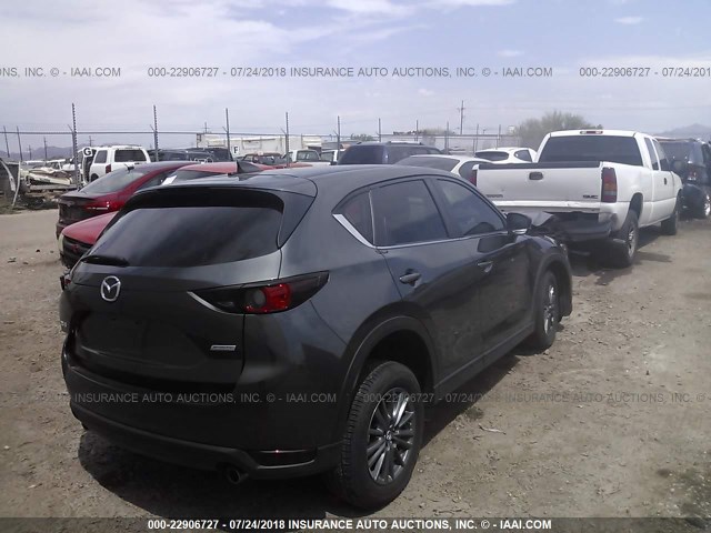 JM3KFACL9H0149089 - 2017 MAZDA CX-5 TOURING Серый фото 4