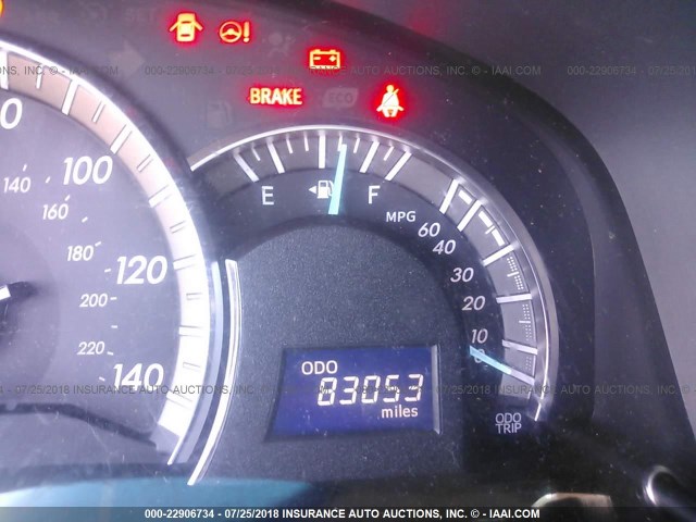 4T1BF1FK1CU141674 - 2012 TOYOTA CAMRY SE/LE/XLE BLACK photo 7