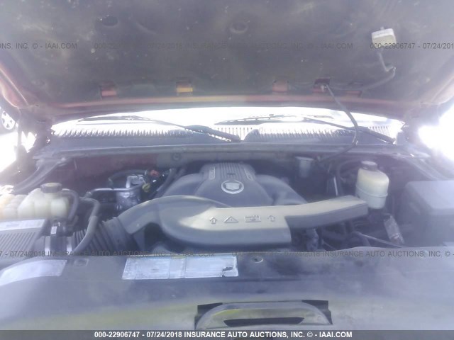 1GYEK63N22R112463 - 2002 CADILLAC ESCALADE LUXURY 勃艮第红 照片 9