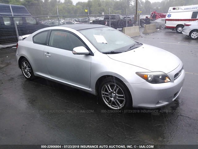 JTKDE177060098959 - 2006 TOYOTA SCION TC 银色 照片 1