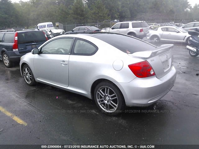 JTKDE177060098959 - 2006 TOYOTA SCION TC 银色 照片 3