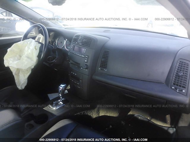 1G6DM57T970176044 - 2007 CADILLAC CTS BLACK photo 5