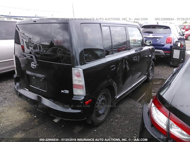 JTLKT324764058243 - 2006 TOYOTA SCION XB Schwarz Foto 4