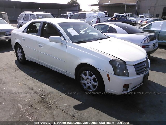 1G6DM57T160178644 - 2006 CADILLAC CTS CREAM photo 1