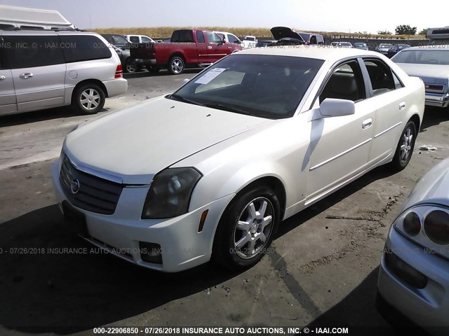 1G6DM57T160178644 - 2006 CADILLAC CTS CREAM photo 2