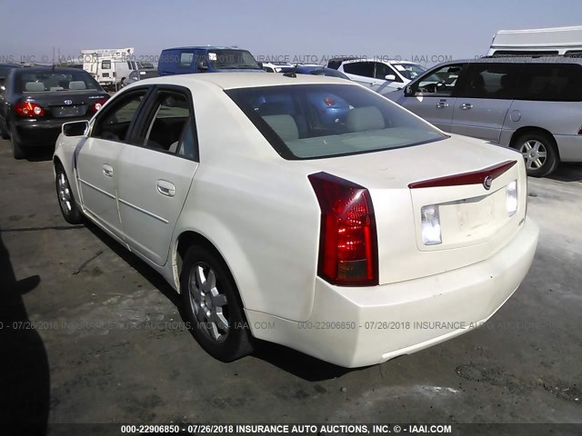 1G6DM57T160178644 - 2006 CADILLAC CTS CREAM photo 3