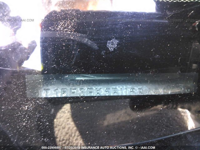 4T1BF3EK5BU584986 - 2011 TOYOTA CAMRY SE/LE/XLE მწვანე ფოტო 9