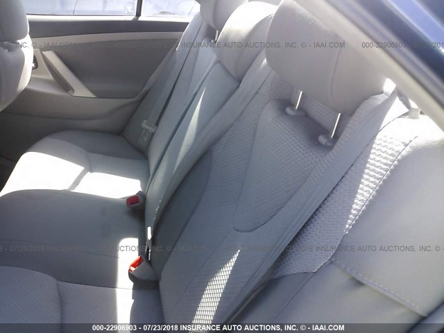 4T1BK46K47U050725 - 2007 TOYOTA CAMRY NEW GENERAT LE/XLE/SE BLUE photo 8