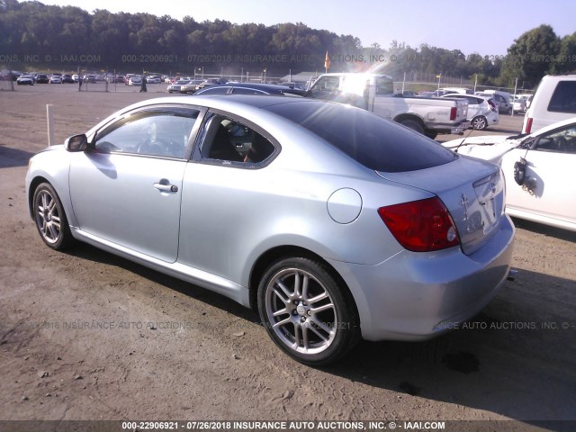 JTKDE167270220112 - 2007 TOYOTA SCION TC 银色 照片 3