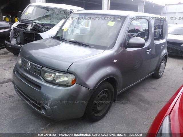 JN8AZ2KR7AT151696 - 2010 NISSAN CUBE S/SL/KROM GRAY photo 2