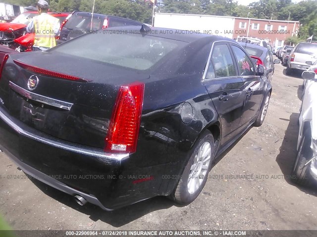 1G6DG5EGXA0135393 - 2010 CADILLAC CTS LUXURY COLLECTION BLACK photo 4