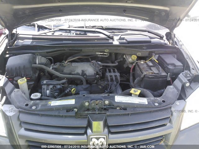 2D4RN3D15AR447737 - 2010 DODGE GRAND CARAVAN HERO GRAY photo 10