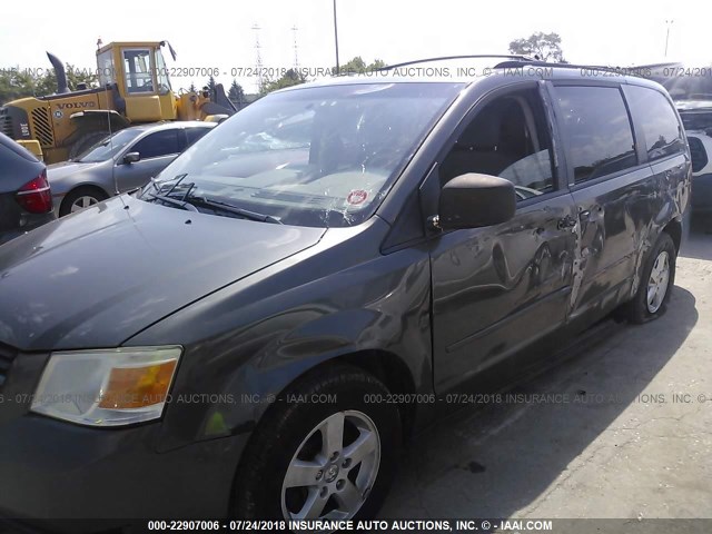 2D4RN3D15AR447737 - 2010 DODGE GRAND CARAVAN HERO GRAY photo 6