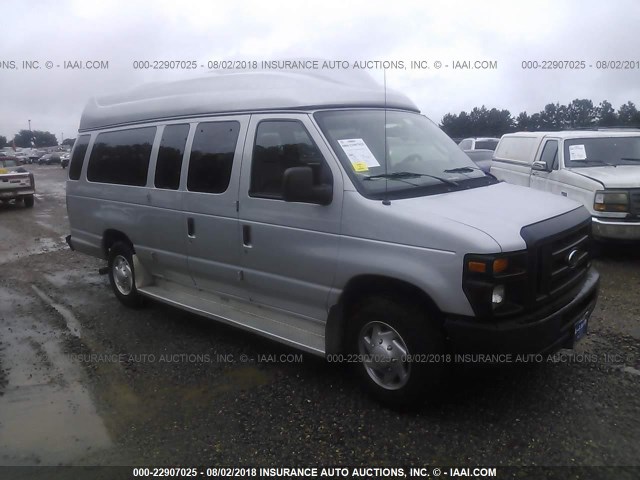 1FTNS2EL4BDA90764 - 2011 FORD ECONOLINE E250 VAN SILVER photo 1