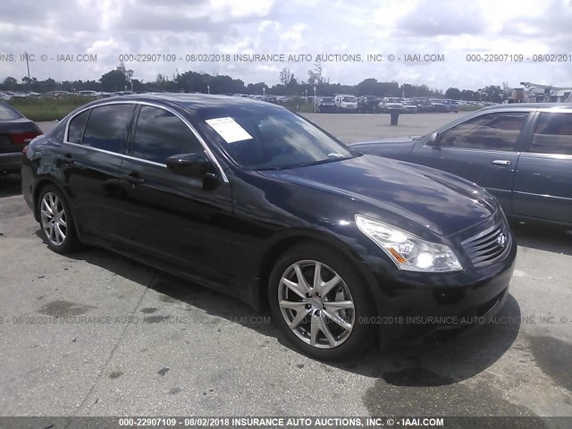 JNKCV61E89M303513 - 2009 INFINITI G37 JOURNEY/SPORT BLACK photo 1