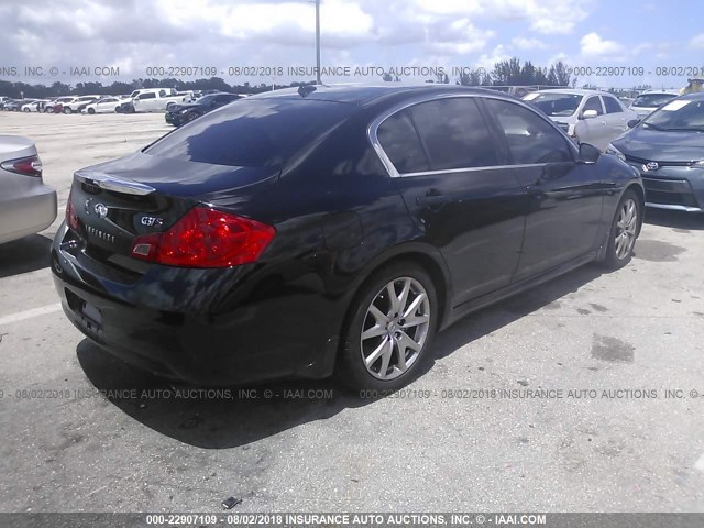 JNKCV61E89M303513 - 2009 INFINITI G37 JOURNEY/SPORT BLACK photo 4