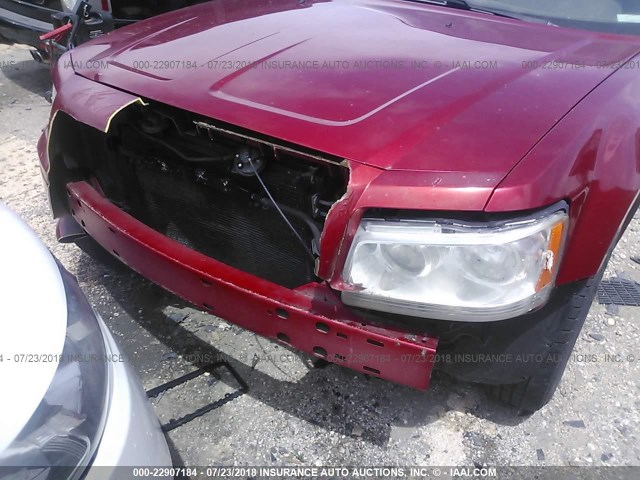 2D4FV47T28H177968 - 2008 DODGE MAGNUM RED photo 6