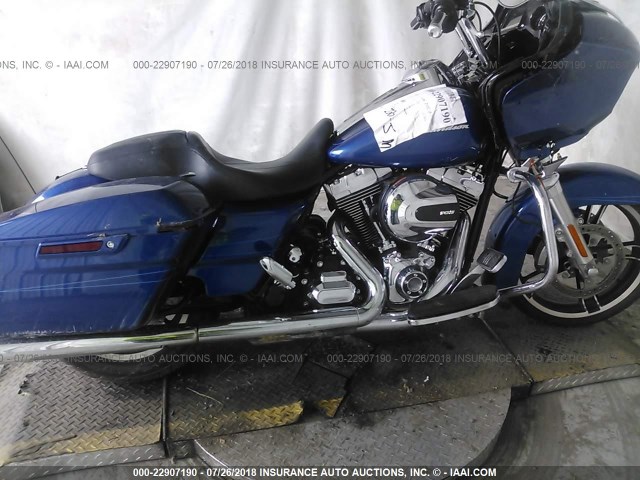 1HD1KTM11FB666461 - 2015 HARLEY-DAVIDSON FLTRXS ROAD GLIDE SPECIAL BLUE photo 8