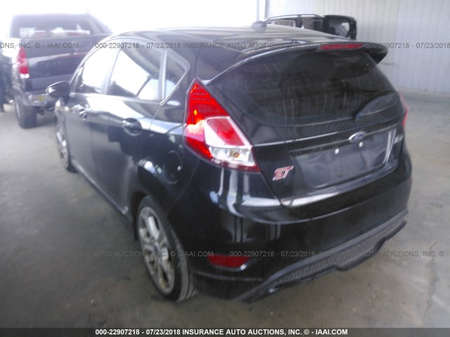 3FADP4GXXFM126935 - 2015 FORD FIESTA ST შავი ფოტო 3