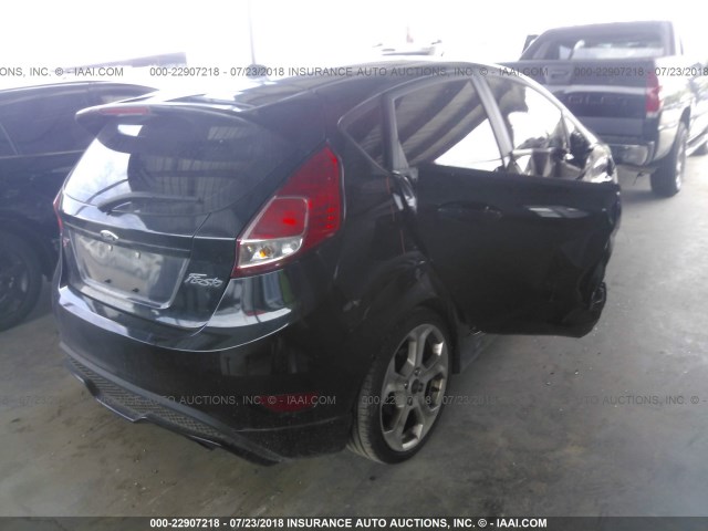 3FADP4GXXFM126935 - 2015 FORD FIESTA ST შავი ფოტო 4