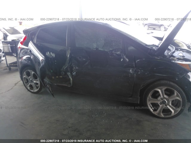 3FADP4GXXFM126935 - 2015 FORD FIESTA ST შავი ფოტო 6