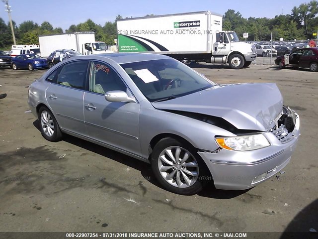 KMHFC46F28A288903 - 2008 HYUNDAI AZERA SE/LIMITED SILVER photo 1