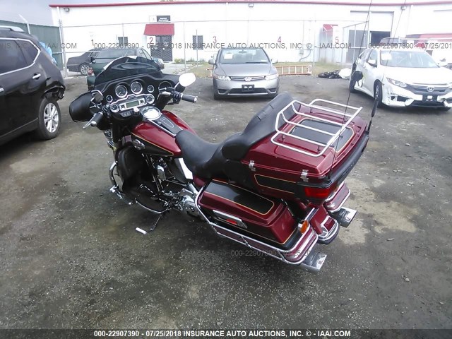 1HD1FC4197Y639141 - 2007 HARLEY-DAVIDSON FLHTCUI RED photo 3