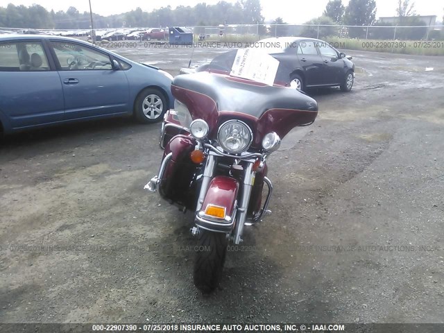 1HD1FC4197Y639141 - 2007 HARLEY-DAVIDSON FLHTCUI RED photo 5