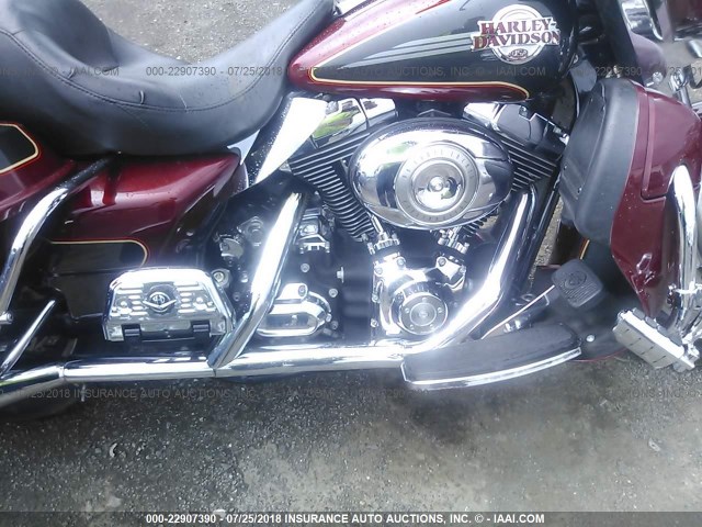 1HD1FC4197Y639141 - 2007 HARLEY-DAVIDSON FLHTCUI RED photo 8