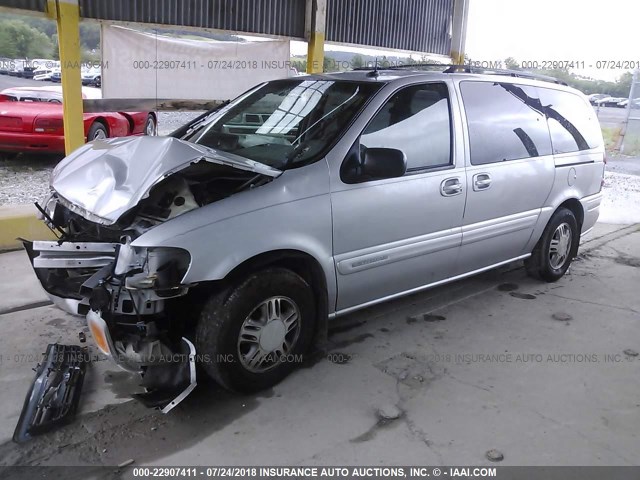 1GNDX13E33D205097 - 2003 CHEVROLET VENTURE LUXURY SILVER photo 2