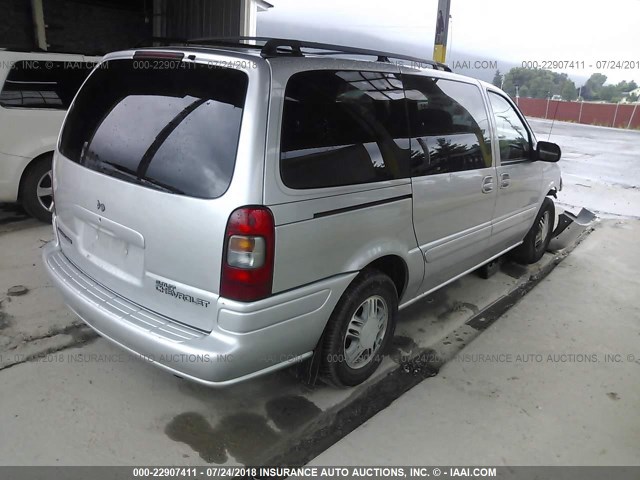 1GNDX13E33D205097 - 2003 CHEVROLET VENTURE LUXURY SILVER photo 4